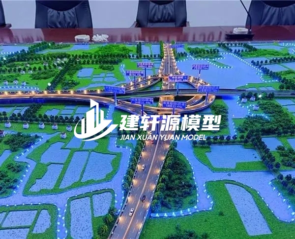 郸城高速公路沙盘定制